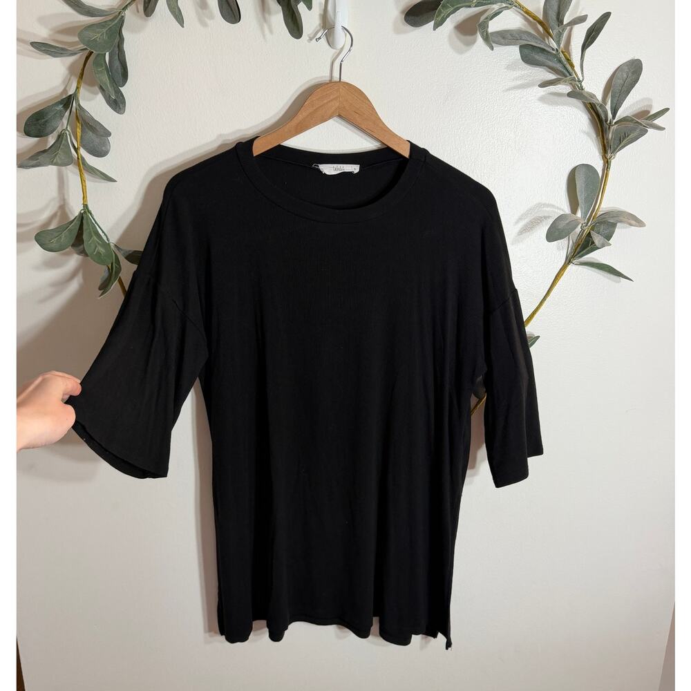 NWOT Talulah Ribbed Tunic Tee